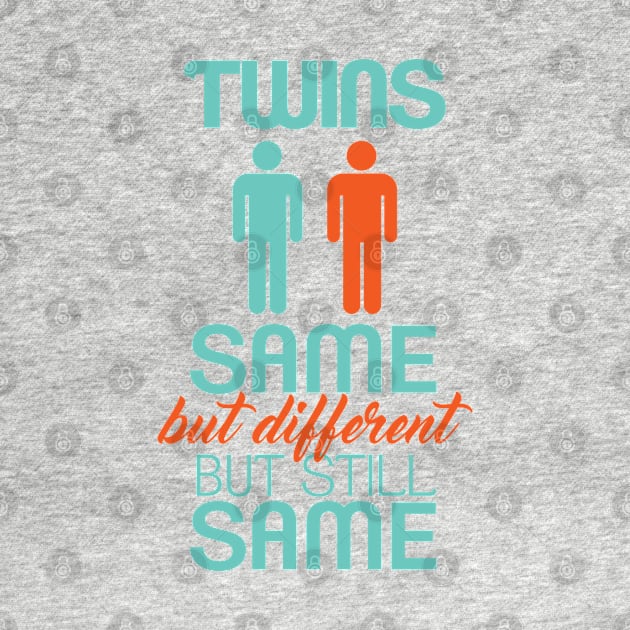 Twins same but different by NVDesigns